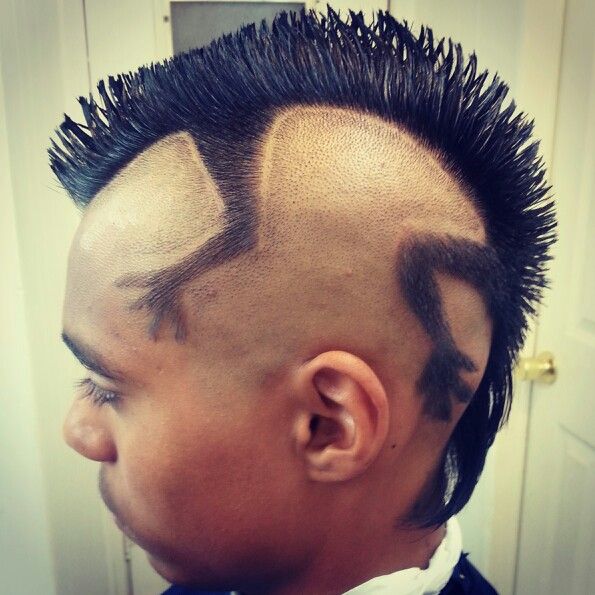 Rat hair look like a lizard