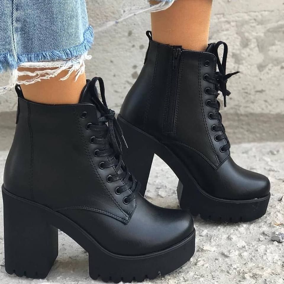 A BLACK BOOT